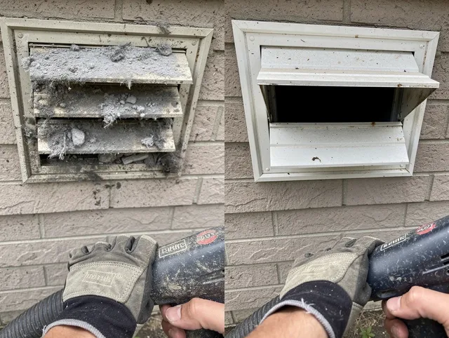 Professional dryer exhaust vent cleaning by West Warwick Dryer Vent Cleaning in West Warwick