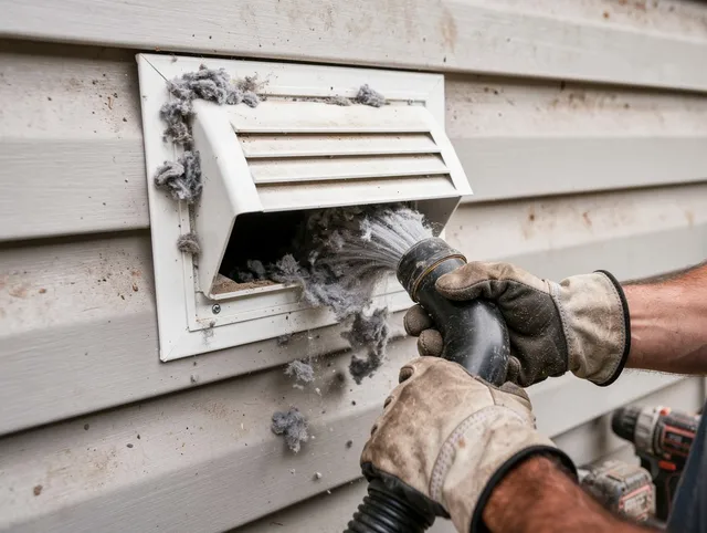 Professional dryer vent cleaning by West Warwick Dryer Vent Cleaning in West Warwick